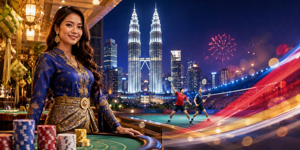 Suasana taruhan sukan meriah sempena Hari Raya di platform dalam talian Malaysia